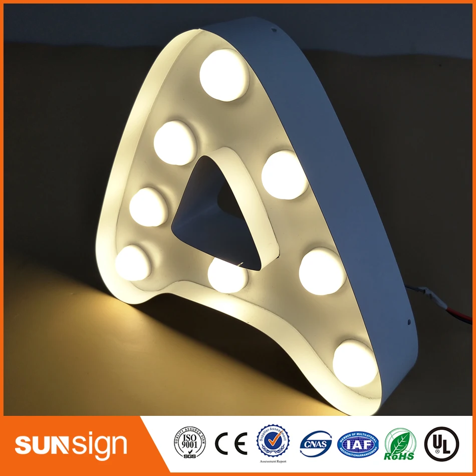 Наружная светодиодсветодиодный 3d буква из нержавеющей стали с логотипом