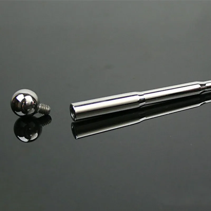 Съемная нержавеющая сталь 3 секции уретральная пробка для пениса вилка мужского