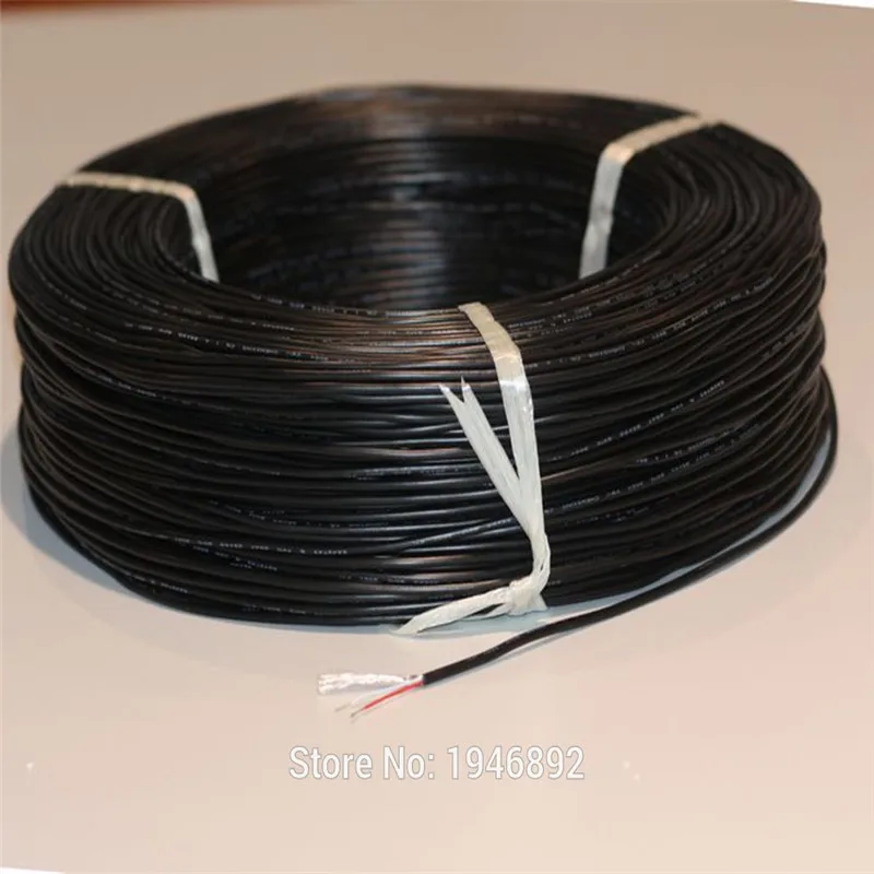 26AWG 3Cores Multicores Shielded Wires Tinned Copper Controlled Cable Headphone UL2547 Black & Gray color 1/5/20/50 Meters
