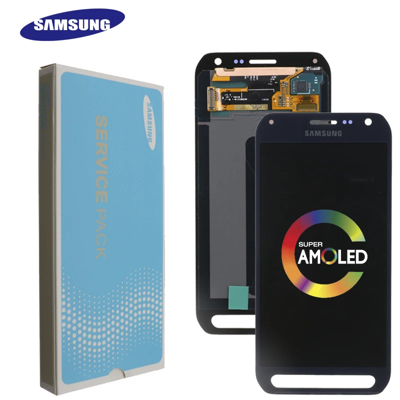 Супер AMOLED 5,1 ''ЖК-дисплей Заменяет samsung Galaxy S6 Active G890 G890A ЖК-монитор+ сенсорный экран дигитайзер компонент