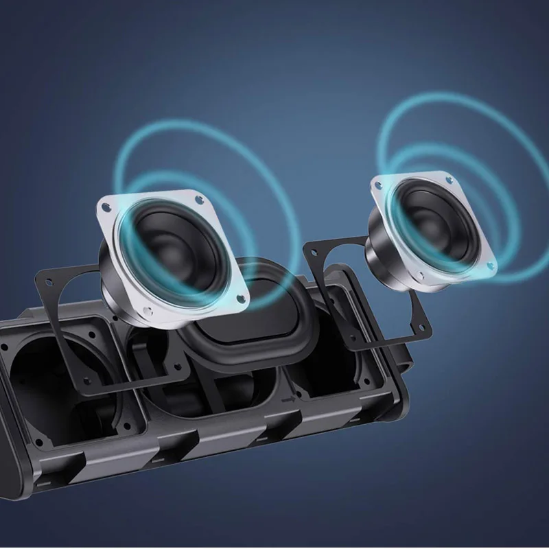 Bluetooth Колонка COMISO s IPX7 Водонепроницаемая беспроводная Портативная колонка