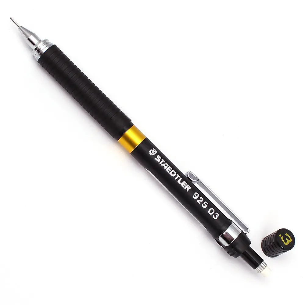 Staedtler Mars 925 механический карандаш для рисования 0 3/0 5/0 7/0 9 мм ширина металлический