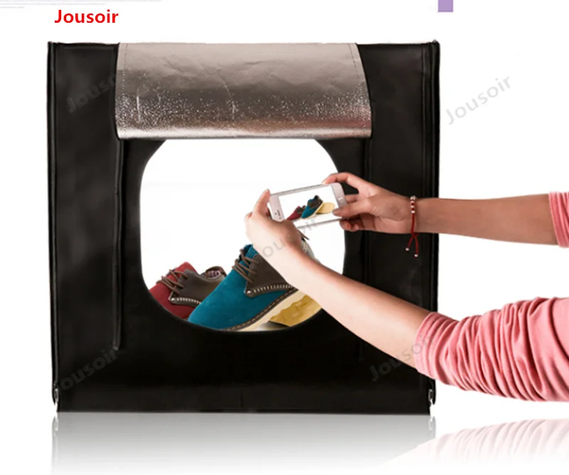 LED studio set 60 см Профессиональный световой короб для фотосъемки простой портативный