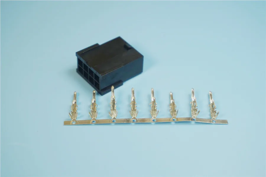 10 шт. 5559 8 позиций Pin 4 20 мм женский корпус PCI E PCIe графическая карта GPU разъем питания