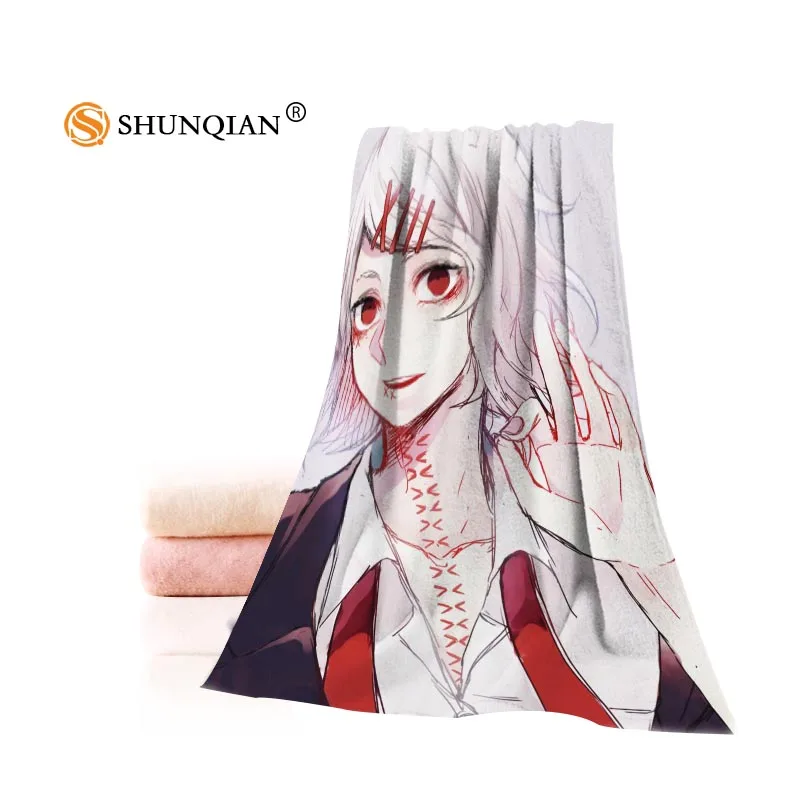 Лидер продаж одежда с надписью Tokyo Ghoul Аниме Полотенце принтом Хлопковое