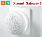 Оригинальное обновление Xiaomi Mijia, многофункциональная система сигнализации для умного дома, шлюз 2, умное онлайн-радио, световой звонок, без упаковки