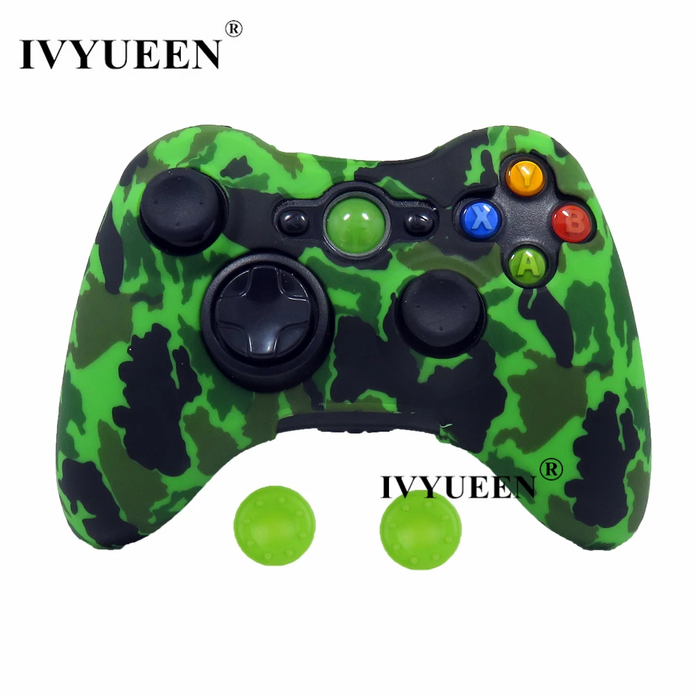 IVYUEEN защитный чехол для microsoft Xbox 360 проводной/беспроводной контроллер силиконовый чехол