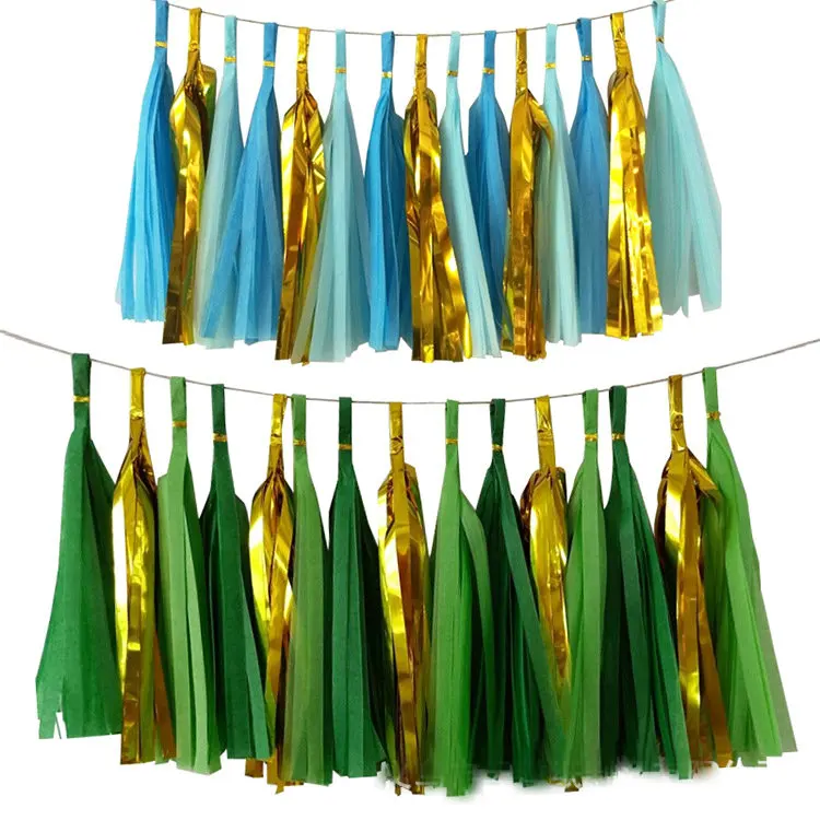 Гирлянда с кисточками для украшения свадеб 5 шт. | Дом и сад