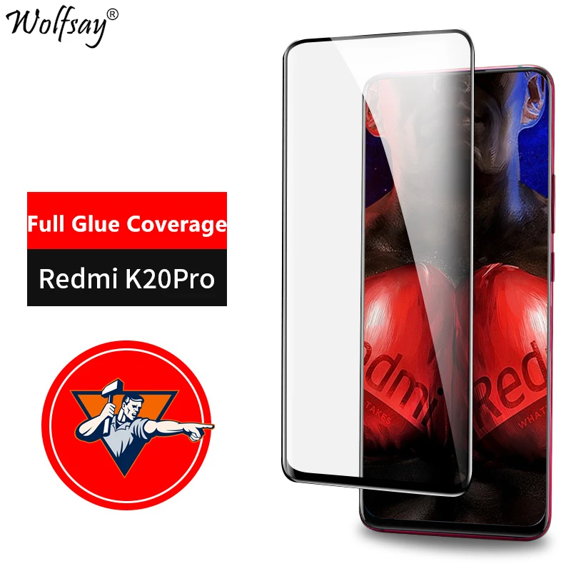 2 шт Защитное стекло для экрана Xiaomi K20 Pro закаленное защитной пленки Mi 9T