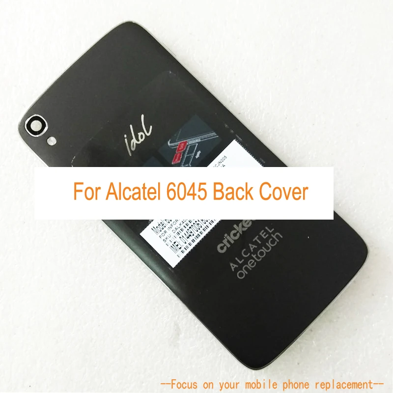 Задняя крышка чехол для Alcatel One Touch Idol 3 5 OT6045 6045 6045Y 6045F смартфон задняя корпуса