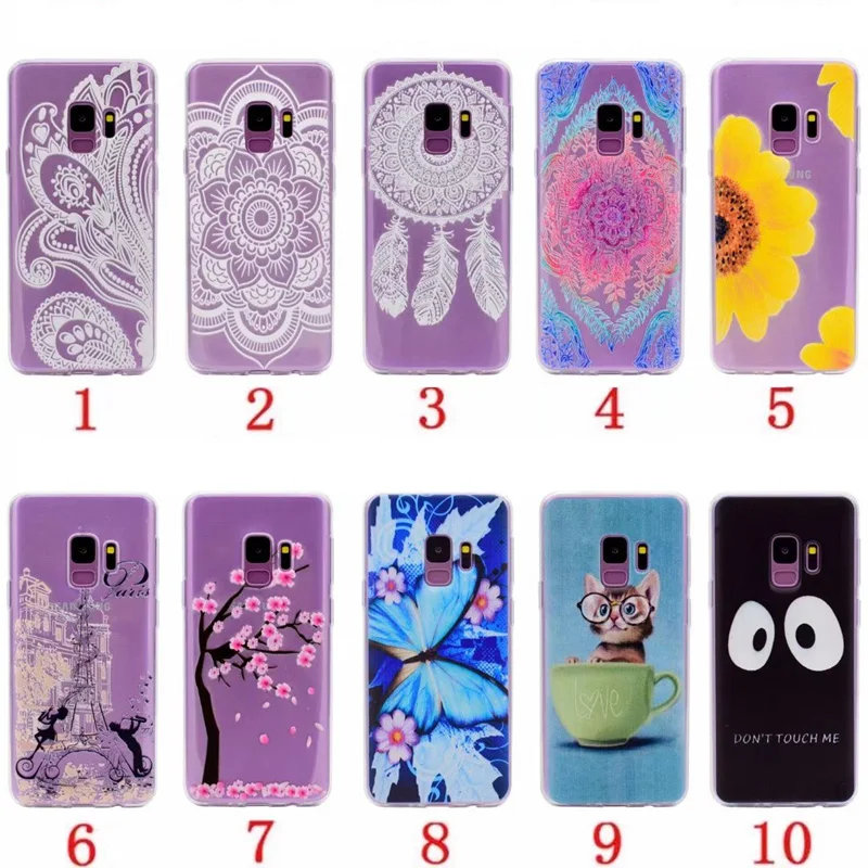 Для Galaxy S9 плюс A8 2018 бабочка кружевное платье с цветочным рисунком Эйфелева башня