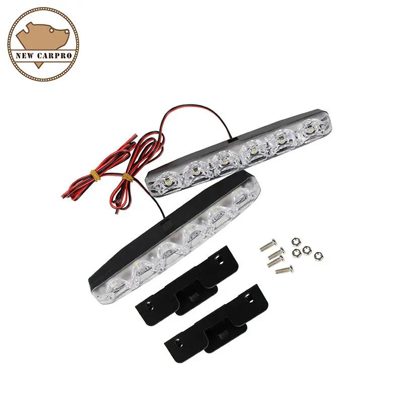 Автомобиль Pro DRL Автомобилей Стайлинг Дневного Света Дневные Ходовые Огни DC 12 В 6