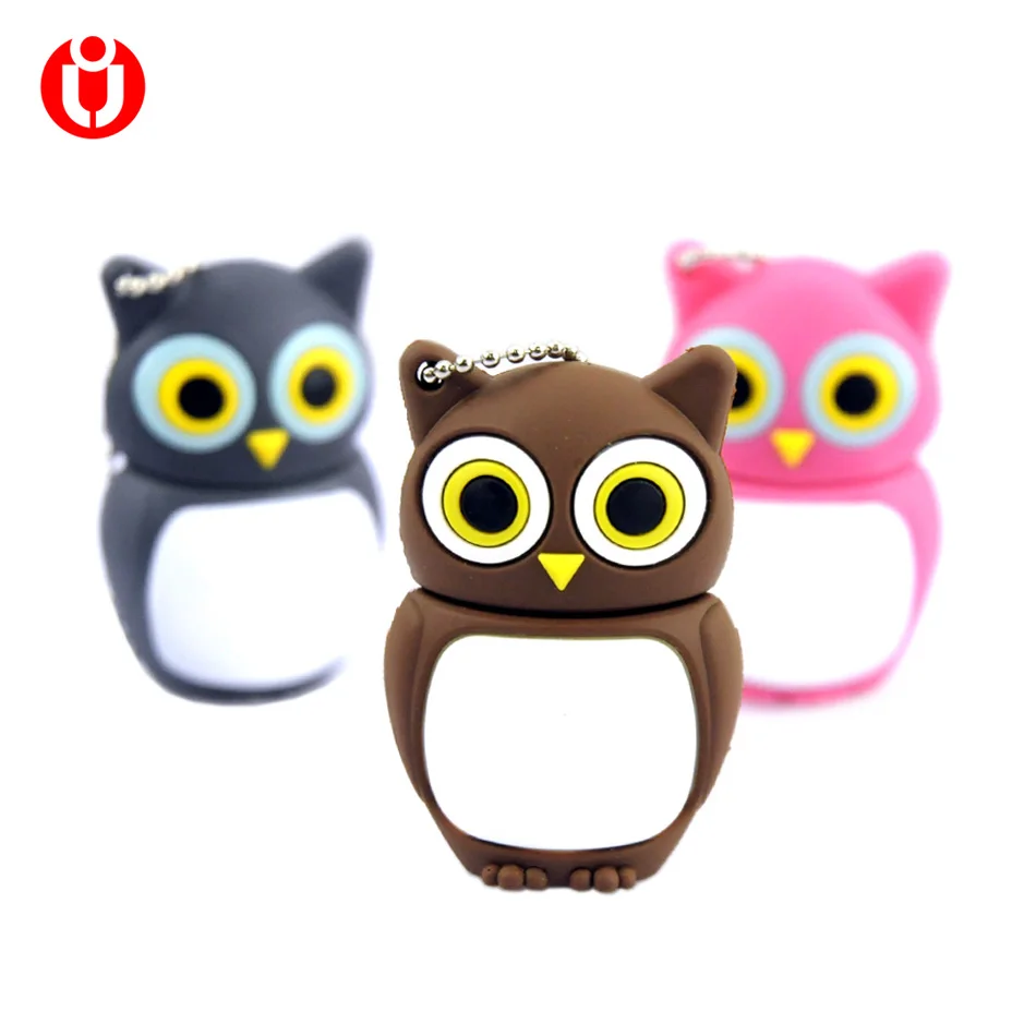 USB флеш накопитель в виде совы 2 0 2/4/8/16/32 ГБ|owl usb|32gb usbflash pen drive |