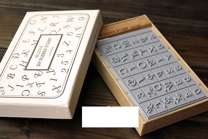 DIY Пластиковые алфавитные цифры штампы креативное Искусство подпись резиновые