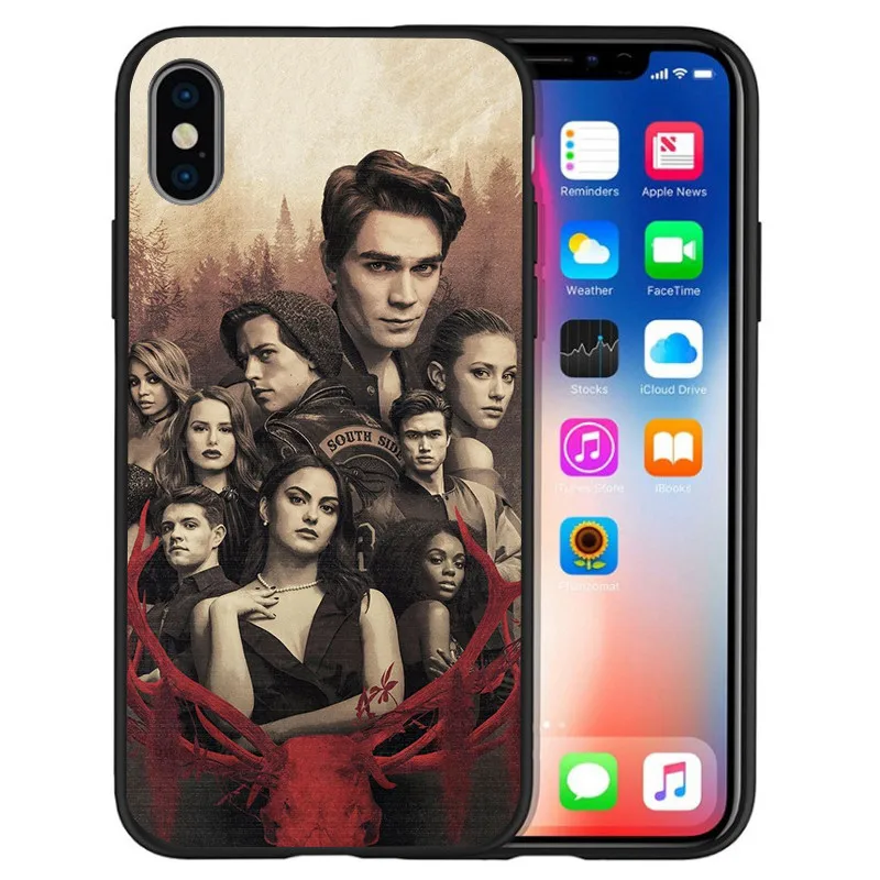 Американский ТВ ривердейл Southside Serpents для iPhone X XR XS Max 5 5S SE 6 6S 7 8 Plus чехол для телефона Funda Coque boy