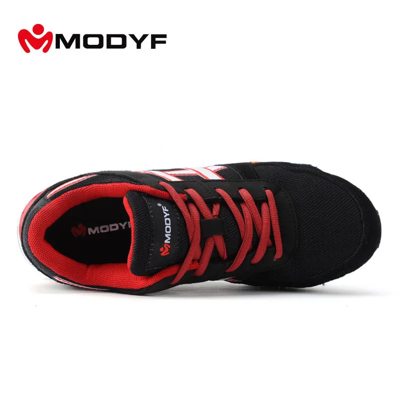 2018 new MODYF Free shipping men steel toe cap work safety shoes breathable boots fashion footwear protection | Обувь