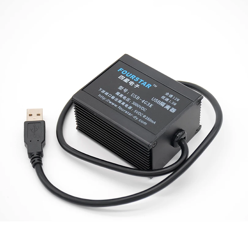 USB изоляционный изолятор напряжения 3000VDC с 4 изолированными USB-A портами