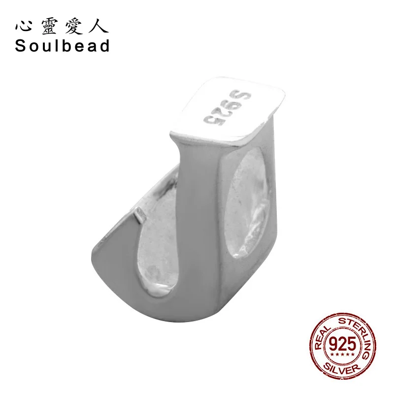 Женские браслеты подвески из стерлингового серебра 925 пробы с надписью Soulbead SS0485