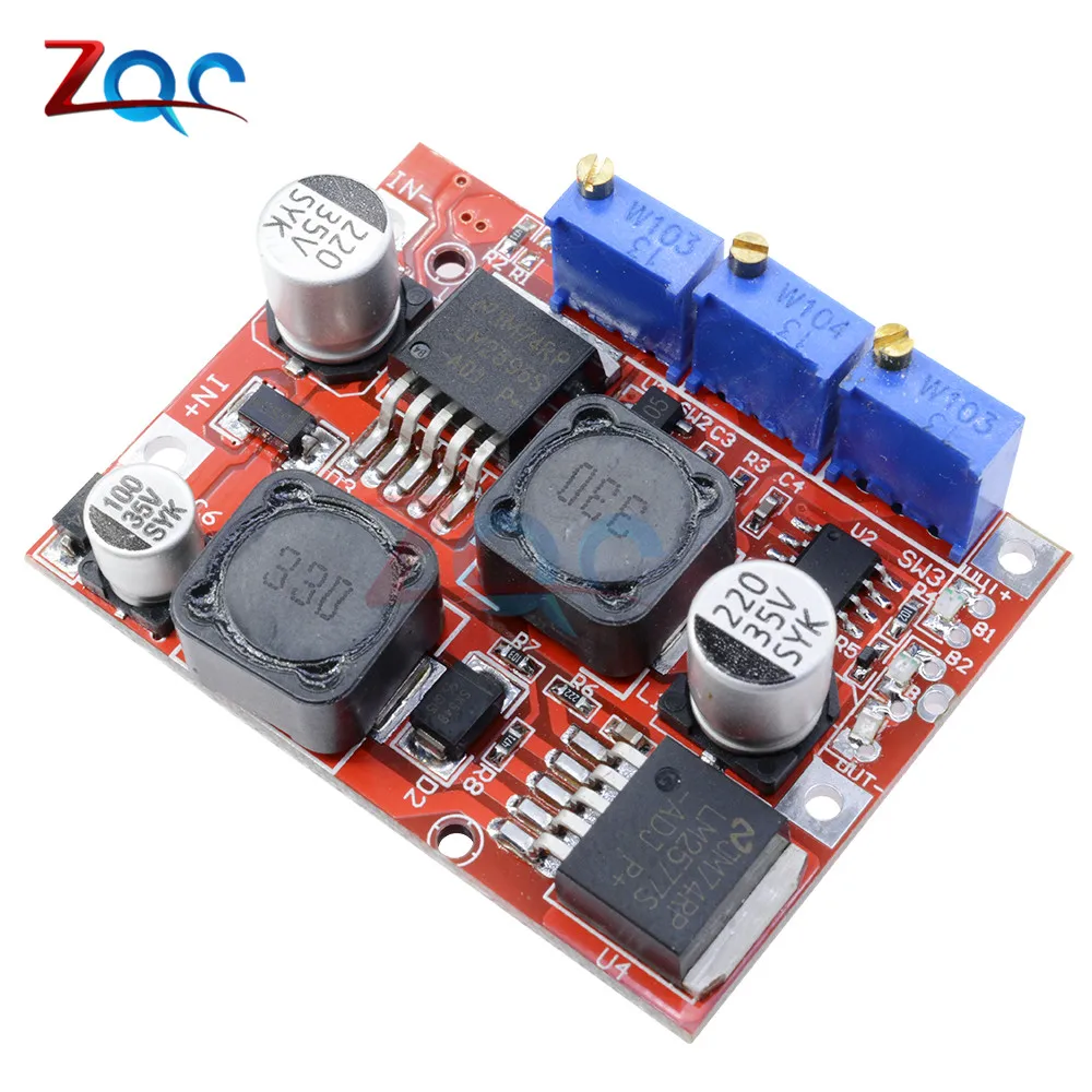 LM2596S DC LM2577S повышающий понижающий модуль преобразователя Напряжения регулятор