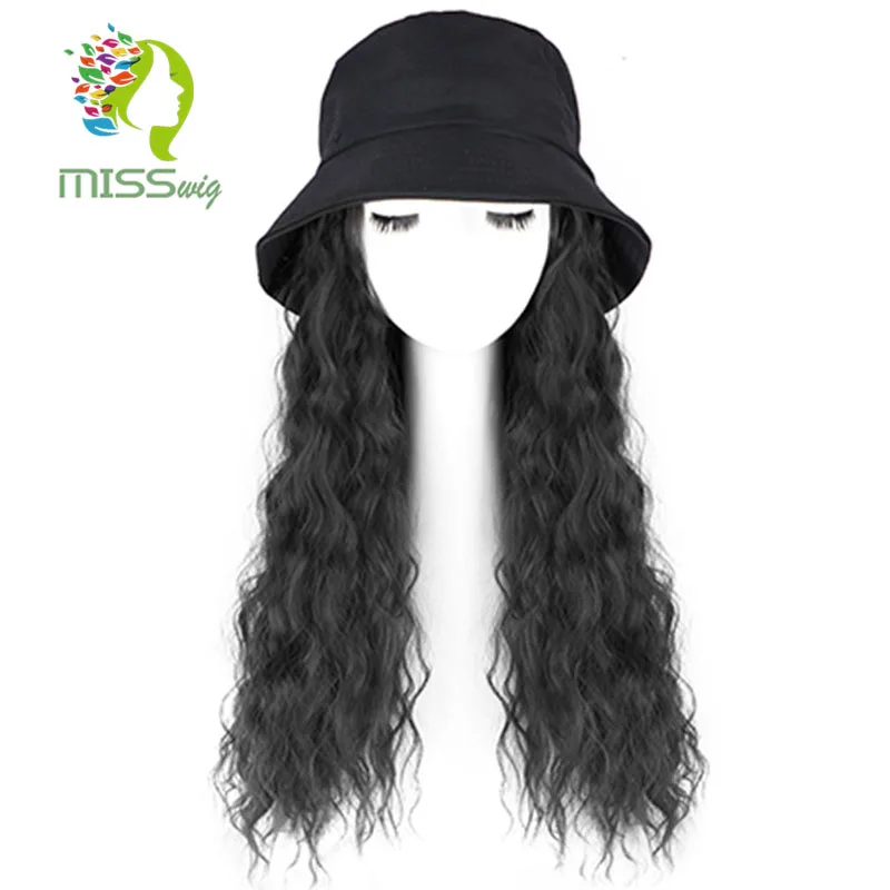 Miss wig кудрявый Кудрявый Длинный 22 дюймов натуральный черный колпачок волосы для