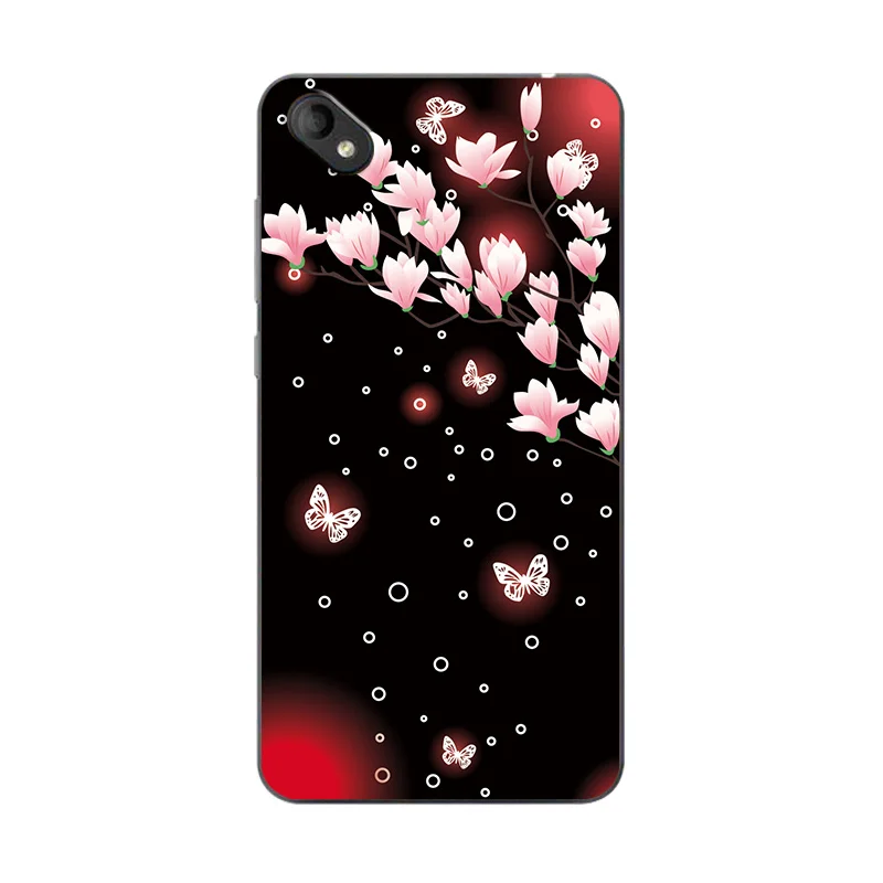 W30 Чехол для BQ BQ-5035 5,0 дюймов, маленький чехол с маргаритками и сердечками для BQ 5035, мягкий силиконовый чехол для задней панели телефона BQ5035 - Цвет: W30