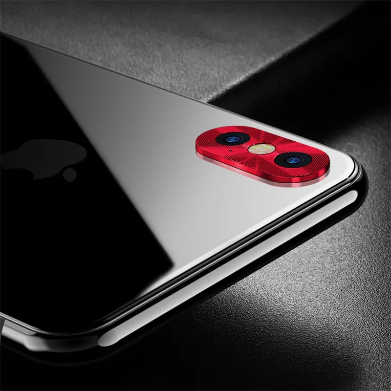 Роскошный защитный чехол для камеры защита от царапин iphoneXS XSMAX металлическая