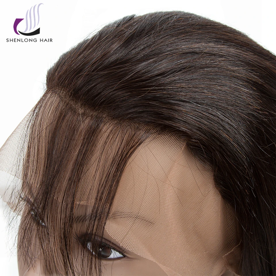 Shenlong Hair 12 20 дюймов 360 Кружева Фронтальная Закрытие не Реми 100% человеческих волос