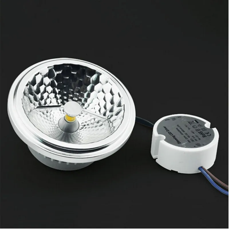 Новейшая светодиодная лампа AR111 12 Вт 15 с регулируемой яркостью 220 В CREE Chip G53 LED Light