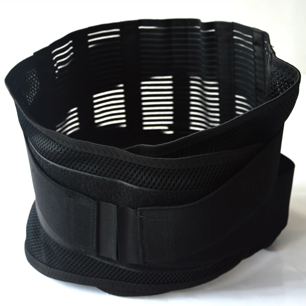 

High Elastic Waist Support Back Support Waist Protector Neoprene Slimming Waist Belt Brace For Men Lumbar Support 4 Steel Plates