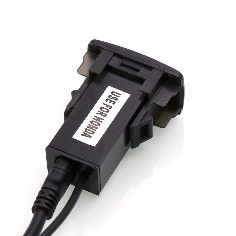 Автомобильное зарядное устройство с аудиовходом USB и разъемом HDMI для Honda Civic Spirior