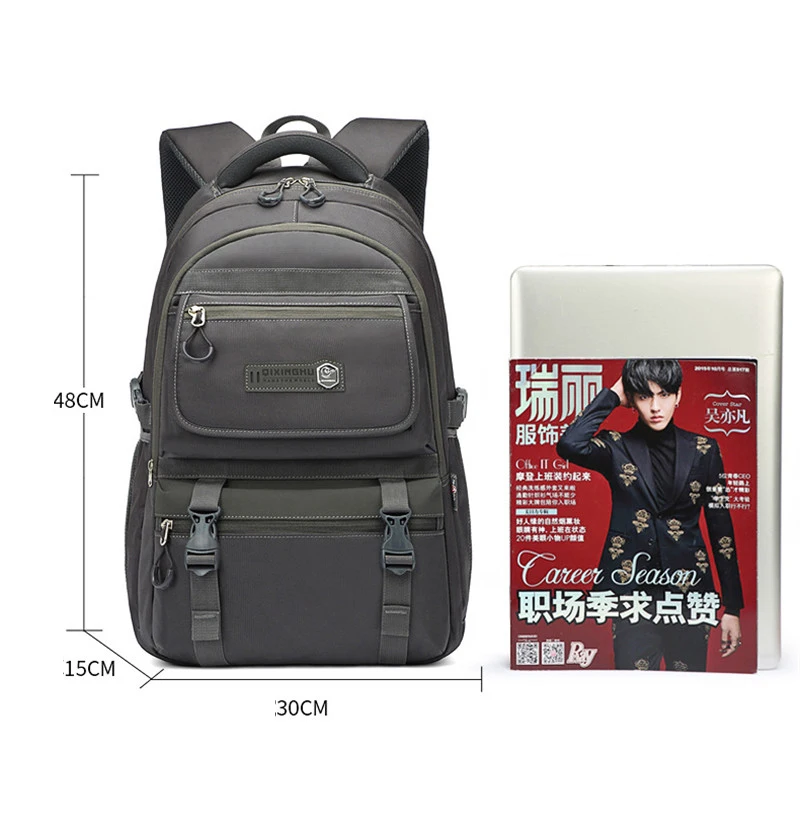 

boys school bags large capacity school backpack laptop big capacity waterproof satchel kids book bag mochila