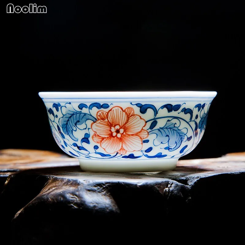 NOOLIM Jingdezhen керамическая Ландшафтная чашка для чая китайская фарфоровая кружка