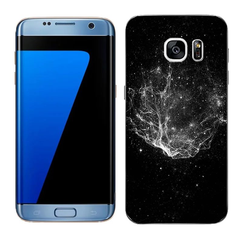 Модный мягкий чехол накладка для Samsung Galaxy S7 Edge силиконовые чехлы G9350 с
