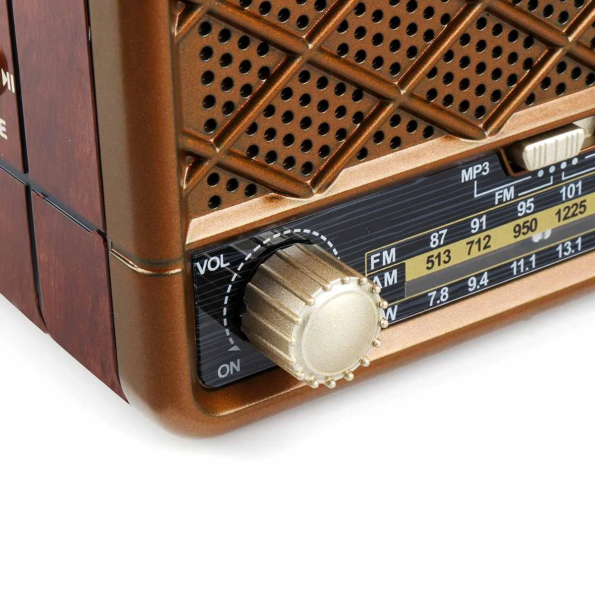 Мини 5 Вт Портативный ретро винтажный bluetooth динамик Мультимедиа Hi-Fi стерео