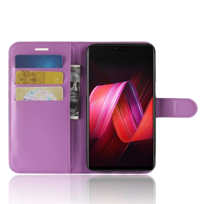 Для OPPO R15 Dream зеркальный чехол откидная крышка кожанный силиконовый кошелек полная защита для телефона (Dream
