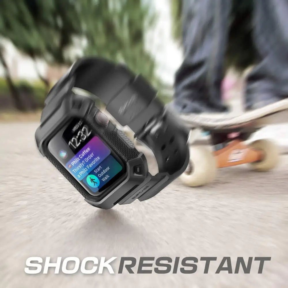 Спортивный ремешок JANSIN для apple watch 44 мм 40 силиконовый браслет спортивный с