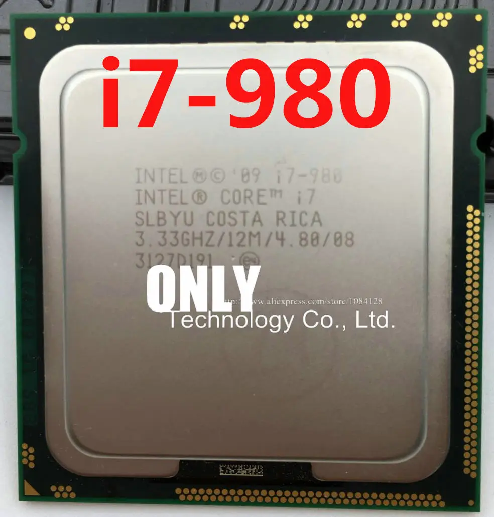 Бесплатная доставка процессор INTEL i7 980 3 33 ГГц 32 нм шестиядерный 130 Вт разные