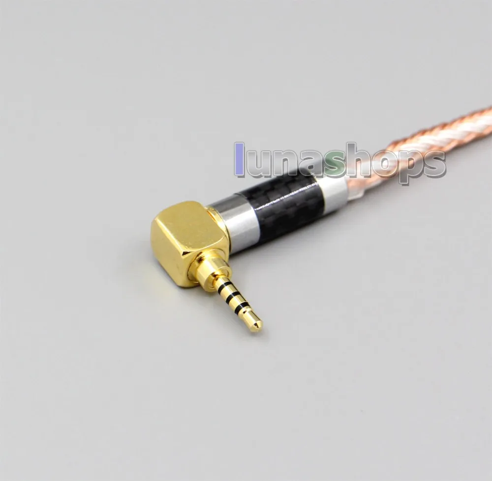 LN006400 16 ядер посеребренные XLR 3,5 мм 2,5 мм 4,4 мм наушники кабель для Audeze LCD-XC LCD3 LCD-X LCD2