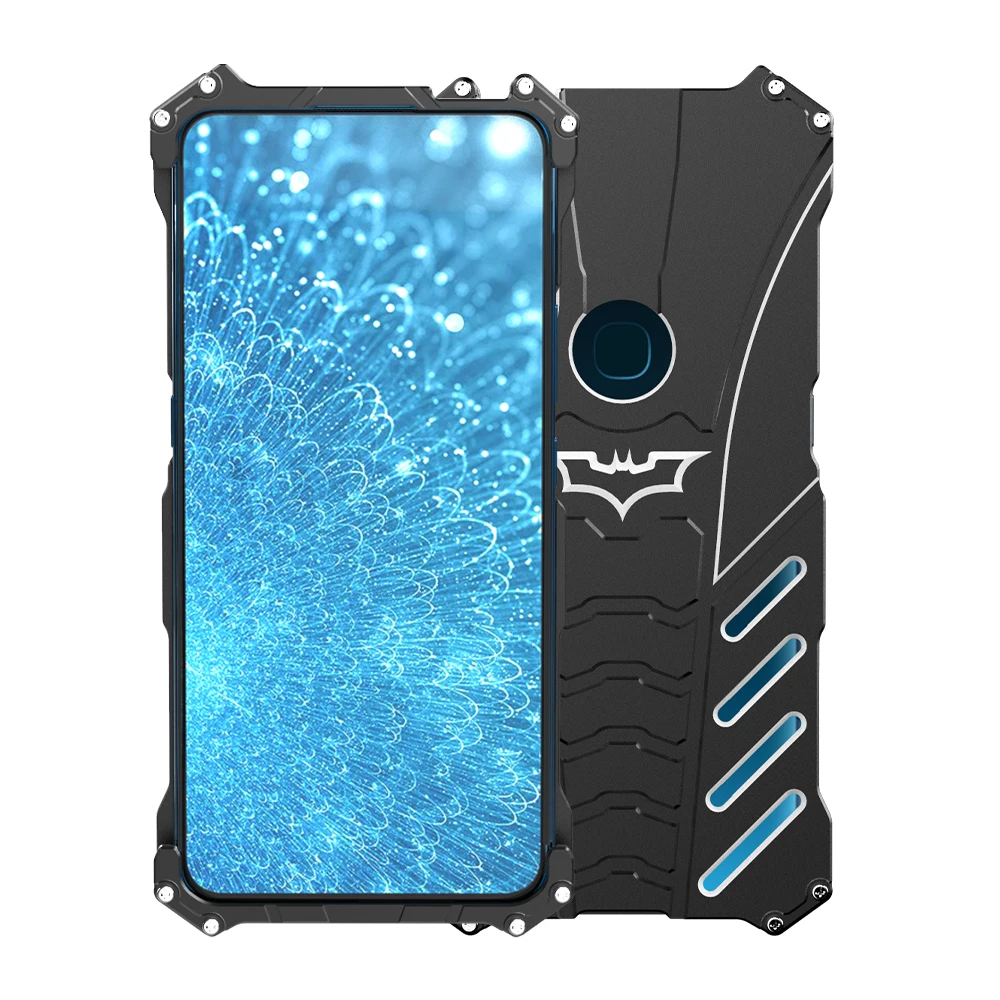 R JUST ЧЕХОЛ ДЛЯ VIVO S1 S1pro BATMAN Luxury Doom Heavy Duty Armor металлические алюминиевые чехлы для телефонов Huawei Mate