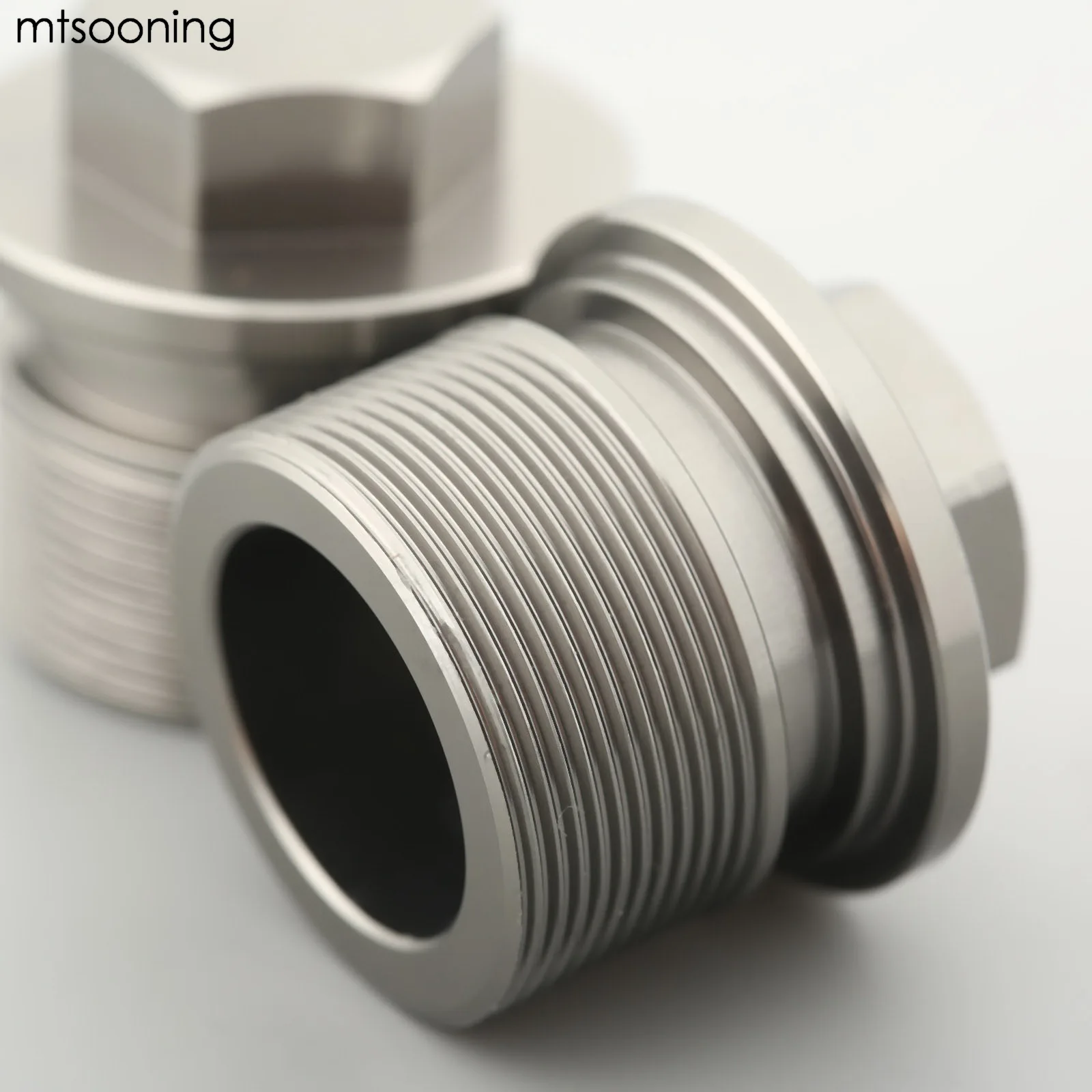 Mtsooning 2 шт. передняя амортизационная вилка мотоцикла винтовая крышка CNC алюминий
