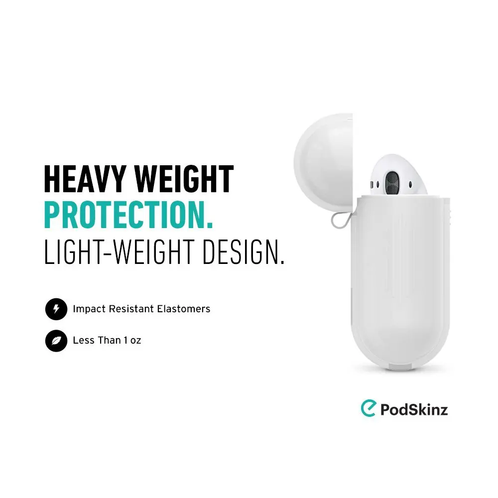 Мягкий силиконовый чехол для наушников Rovtop Apple Airpods противоударный AirPods Bluetooth