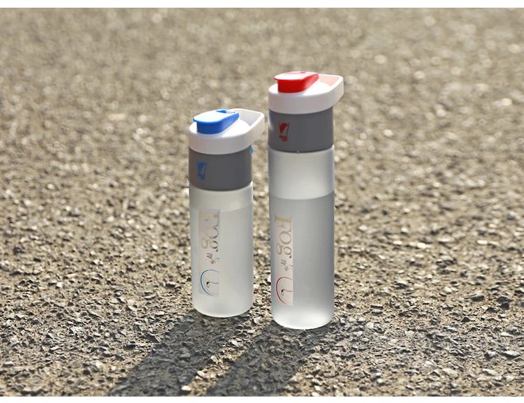 New Design Spray Water Bottle Portable Atomizing Bottles Outdoor Sports Gym Drinking DrinkwareCreative Button Mist | Дом и сад