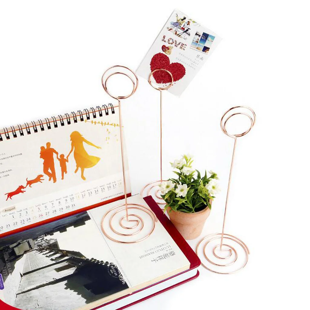 Держатель для цифровых карт высота зажимы бумаги меню см 6 шт. | Дом и сад