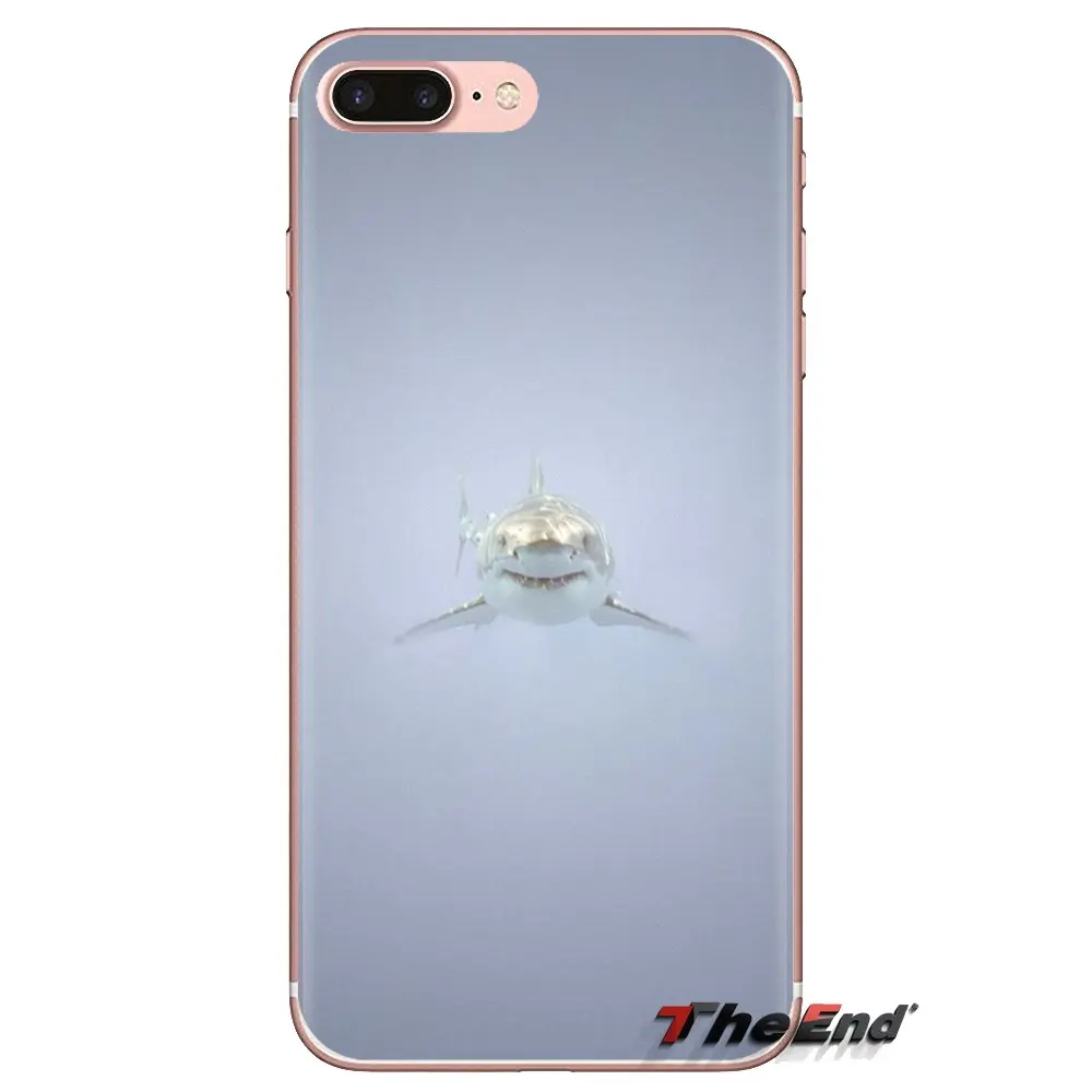 For Xiaomi Redmi 4A S2 Note 3 3S 4 4X 5 Plus 6 7 6A Pro Pocophone F1 Soft Transparent Cases Covers sharks Marine large creatures |