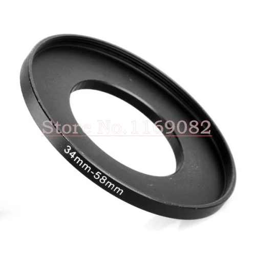 Оптовая продажа 10 шт 34 мм до 58 переходное кольцо фильтра|filter ring adapter|ring adapterfilter adapter