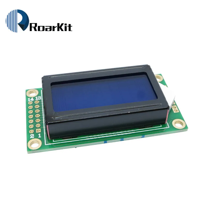 Горячая продажа 8x2 8*2 ЖК модуль 0802 символьный дисплей синий экран|lcd module|character