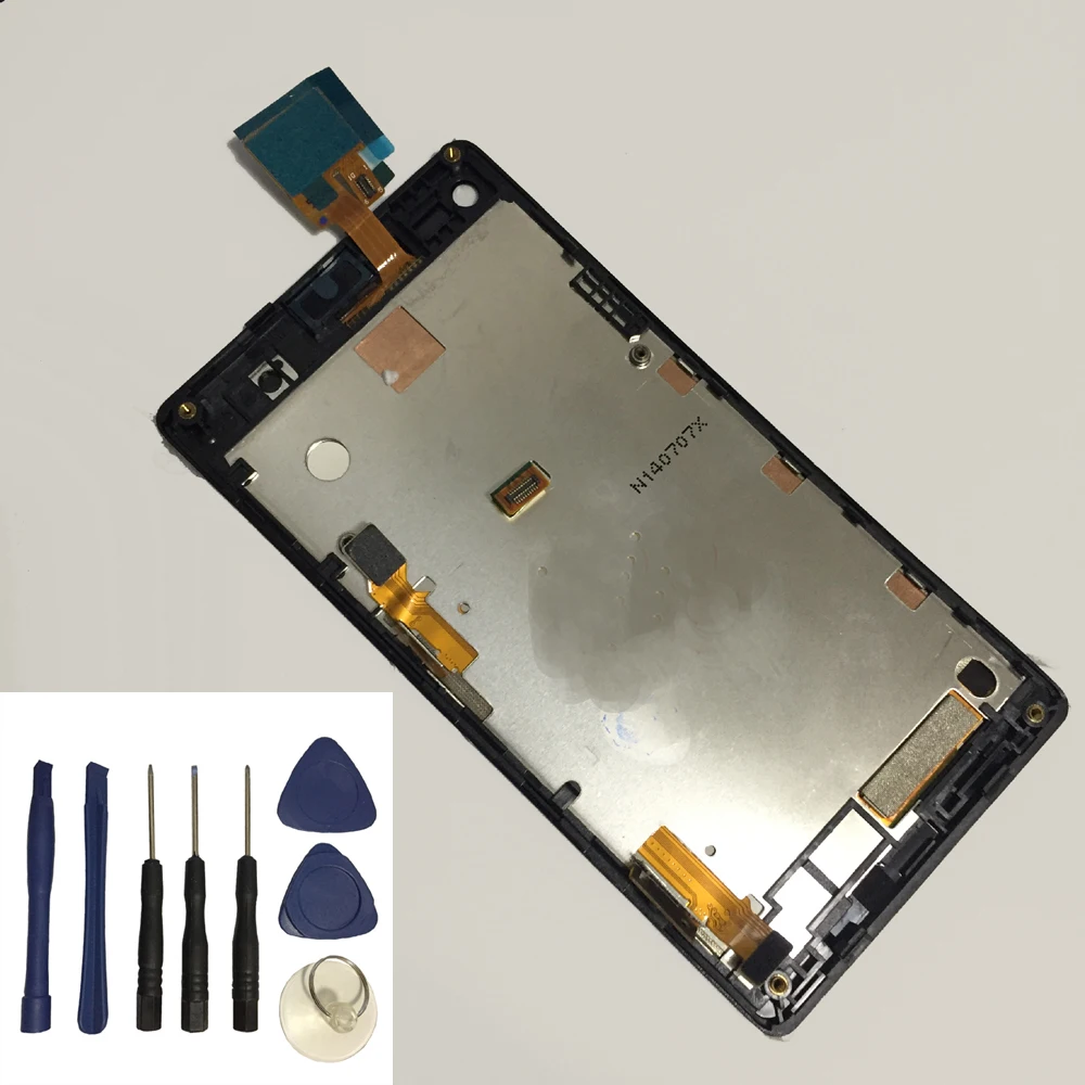 Сенсорный экран для Sony Xperia L C2104 C2105 S36h датчик + панель ЖК дисплея модуль в сборе с