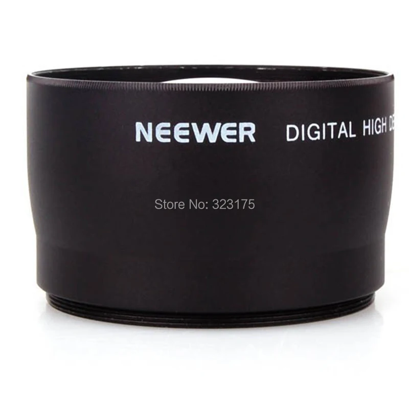 Neewer 52 мм 2.0x HD телеобъектив для Nikon канона сони Pentax цифровых зеркальных камер с