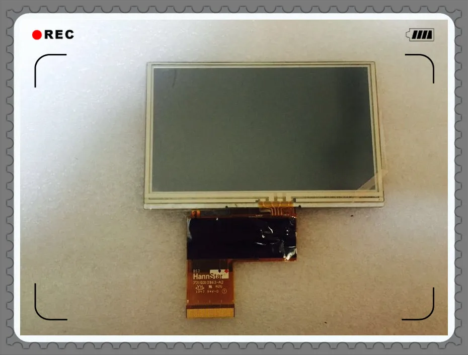 Оригинальный Новый Hannstar 721Q310B63 A2 4 3 дюймовый HSD043I9W1 A01 REV: 0 A00 LCD + сенсорная панель GPS