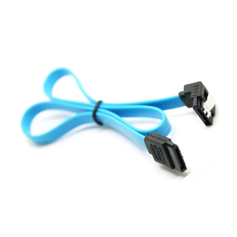 Высокоскоростной прямой прямоугольный кабель 6 Гбит/с SATA 3 0 ГБ/сек. III плоский для
